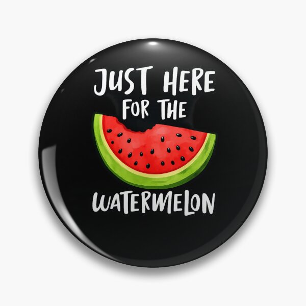 Item preview, Just Here For The Watermelon Summer Watermelon  designed and sold by Thread&Fable.