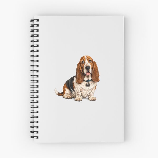 Item preview, Basset Hound dog designed and sold by BackgroundND.