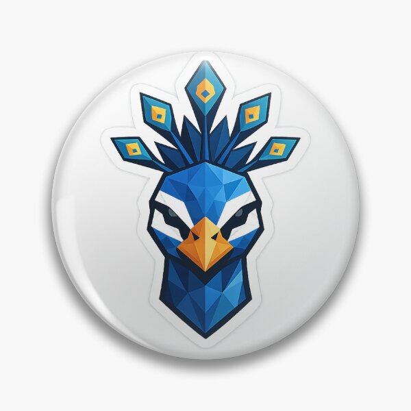 Item preview, Peacock Sticker designed and sold by naruto4925.