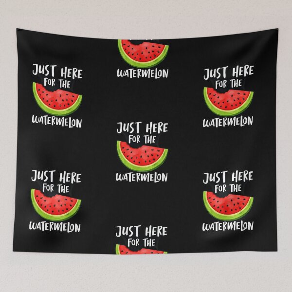 Item preview, Just Here For The Watermelon Summer Watermelon  designed and sold by Thread&Fable.