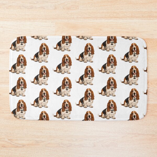 Item preview, Basset Hound dog designed and sold by BackgroundND.