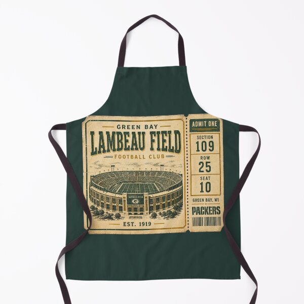 Item preview, Lambeau Field Vintage Ticket Shirt, Green Bay Football Club Retro Stadium Tee designed and sold by GhostDawgs.