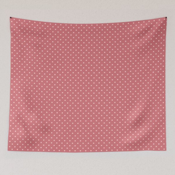 Item preview, Dusty Rose Polka Dot Pattern Phone Case for Mom | Minimalist Dotted Journal for Students or Teachers | Cute Pink Dot Aesthetic Blanket for Girls | Retro Polka Dot Tote Bag Gift for Nurse designed and sold by VivaFy.