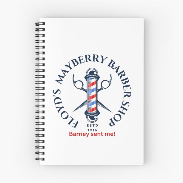 Artikelvorschau, Floyd's Mayberry Barbershop Barney hat mich geschickt. entworfen und verkauft von Floydmayberry.