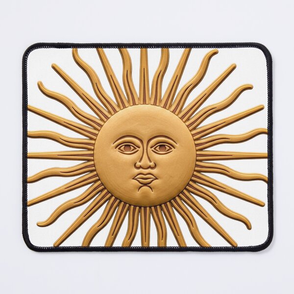 Item preview, Argentine May Sun Sculptural Golden Relief designed and sold by Raices del Litoral .