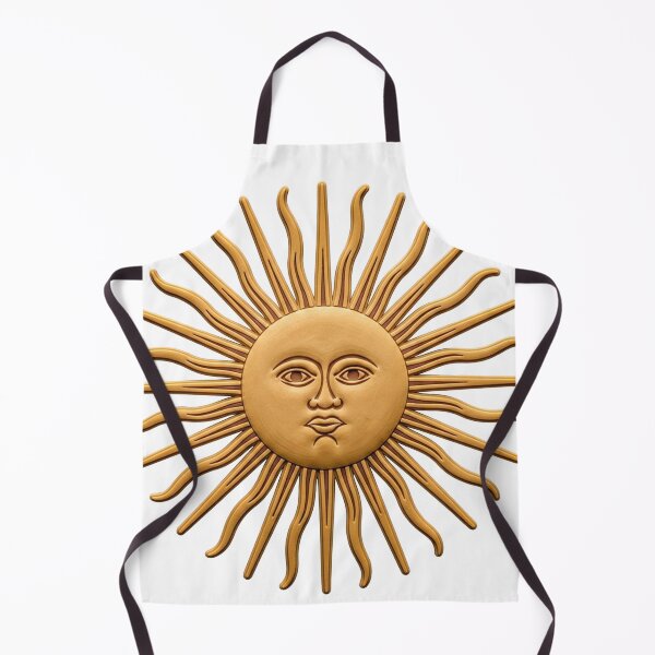 Item preview, Argentine May Sun Sculptural Golden Relief designed and sold by Raices del Litoral .