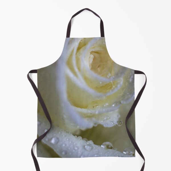Item preview, White Rose Macro with Morning Dew Drops designed and sold by MariaAteva.
