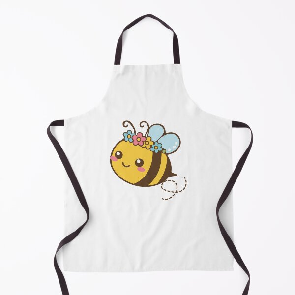 Item preview, Kawaii Bumble Bee Whith Flower designed and sold by BetweenForms.