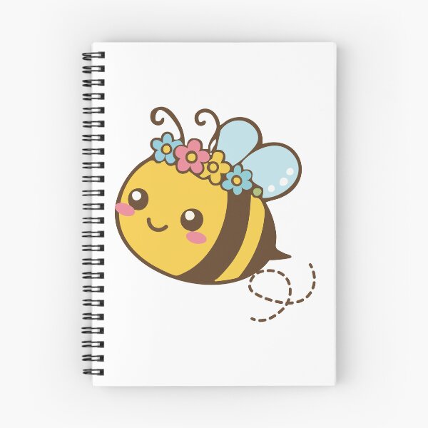 Item preview, Kawaii Bumble Bee Whith Flower  designed and sold by BetweenForms.
