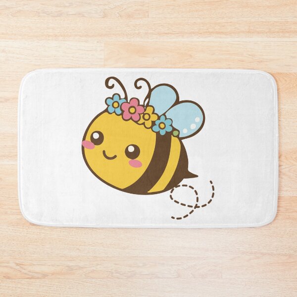 Item preview, Kawaii Bumble Bee Whith Flower  designed and sold by BetweenForms.