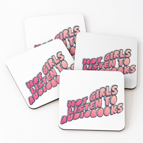 Item preview, Hot Girls Listen to Audiobooks designed and sold by Art by Lindy.