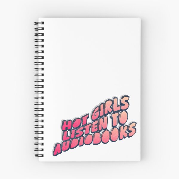 Item preview, Hot Girls Listen to Audiobooks designed and sold by Art by Lindy.