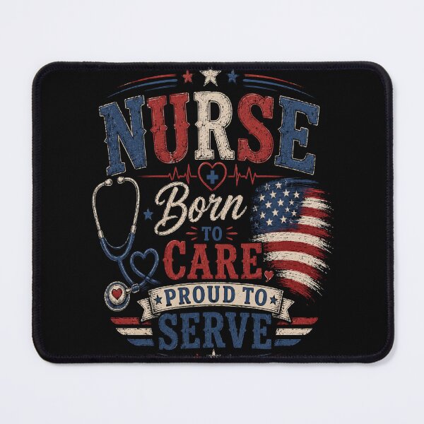 Item preview, Nurse Born to Care Proud to Serve designed and sold by SavvyKloset.