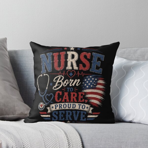 Item preview, Nurse Born to Care Proud to Serve designed and sold by SavvyKloset.