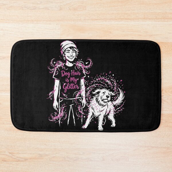 Item preview, Dog Hair Is My Glitter Funny Dog Parent designed and sold by XYZ LAB by Jesuperman.