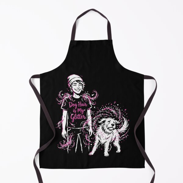 Item preview, Dog Hair Is My Glitter Funny Dog Parent designed and sold by XYZ LAB by Jesuperman.