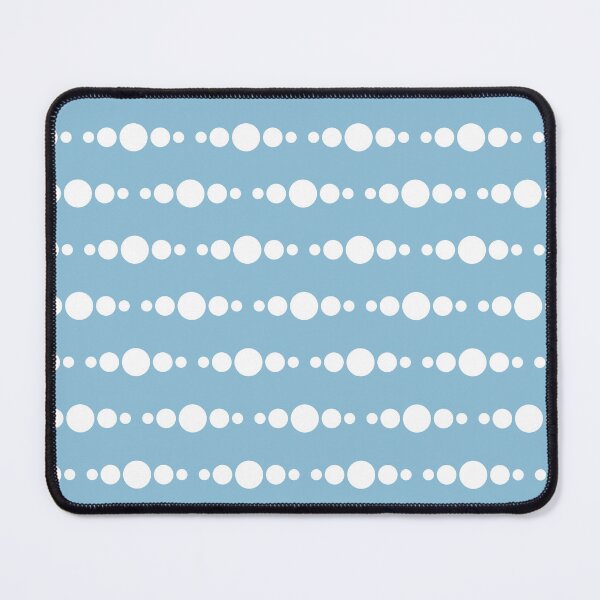 Item preview, Dark sky blue - white dotted pattern designed and sold by Mint + Midnight.