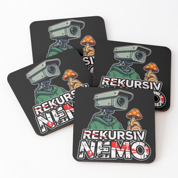 Item preview, REKursiv NEMO, Cartoon Logo, Experimental Music designed and sold by Burn-Ego.