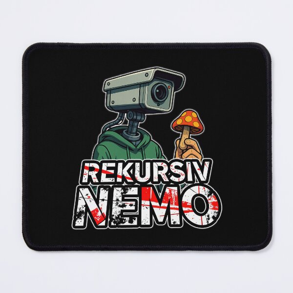 Item preview, REKursiv NEMO, Cartoon Logo, Experimental Music designed and sold by Burn-Ego.