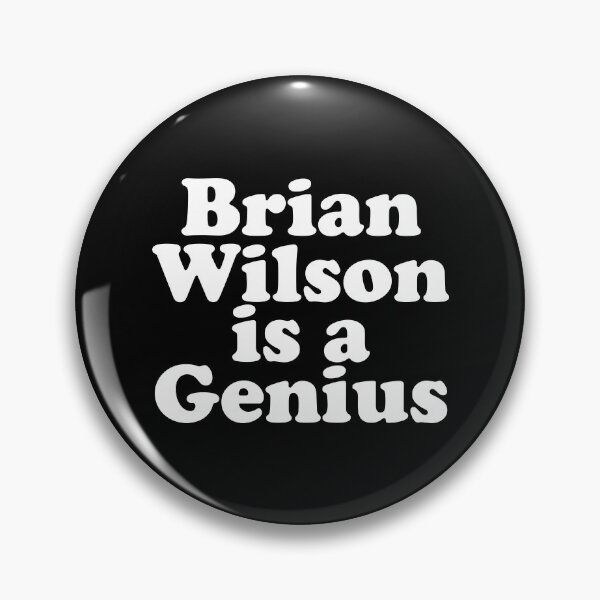 Item preview, Brian Wilson is a Genius designed and sold by kosmikjive.