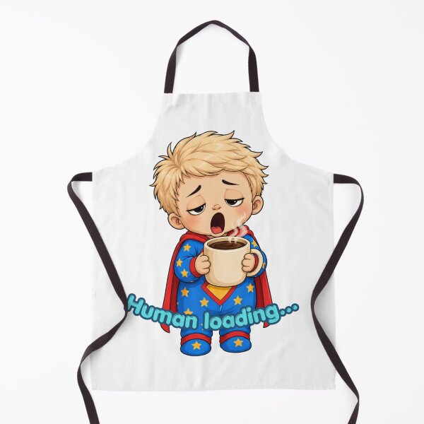 Item preview, Human Loading Funny Coffee T-Shirt designed and sold by Leogasup.