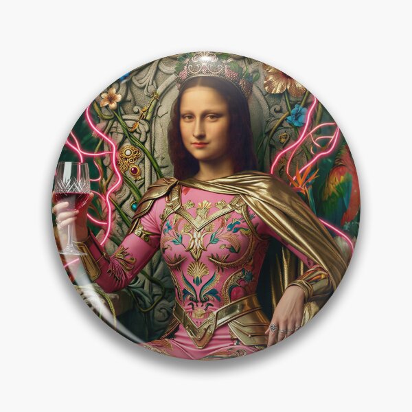 Item preview, Royal Neon Renaissance: The Queen of Flowers designed and sold by Shecreatescomics.