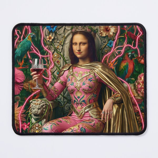 Item preview, Royal Neon Renaissance: The Queen of Flowers designed and sold by Shecreatescomics.