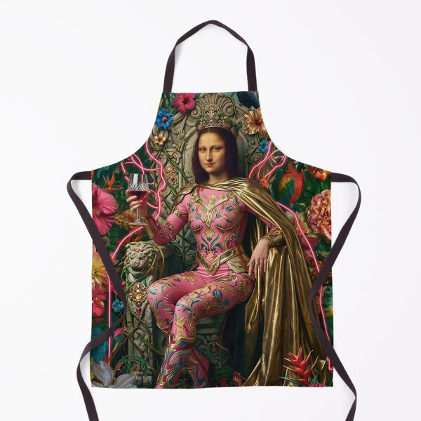 Item preview, Royal Neon Renaissance: The Queen of Flowers designed and sold by Shecreatescomics.