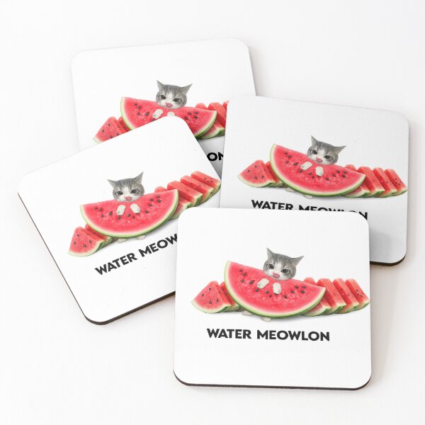 Item preview, Water Meowlon Cute Cat designed and sold by jeehh.