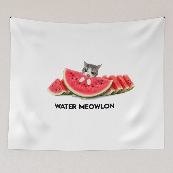 Item preview, Water Meowlon Cute Cat designed and sold by jeehh.
