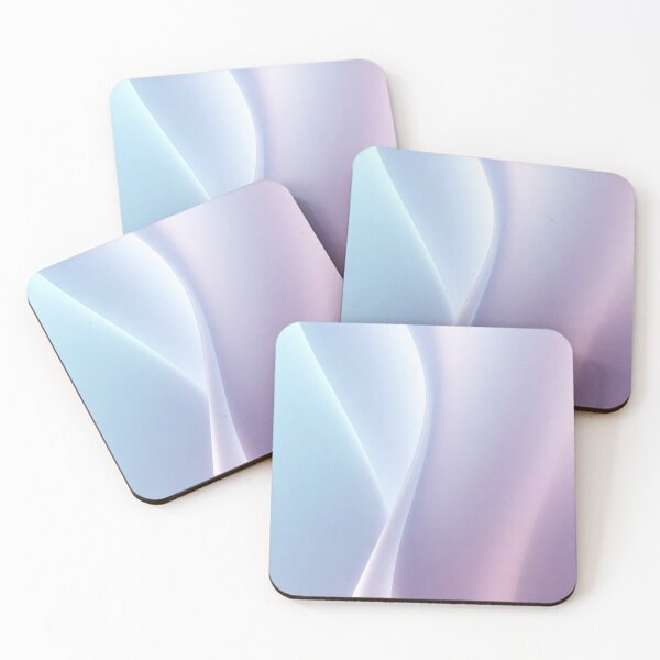 Item preview, Light Folded Pastel Abstract Wallpaper designed and sold by IntelliMindDesigns.
