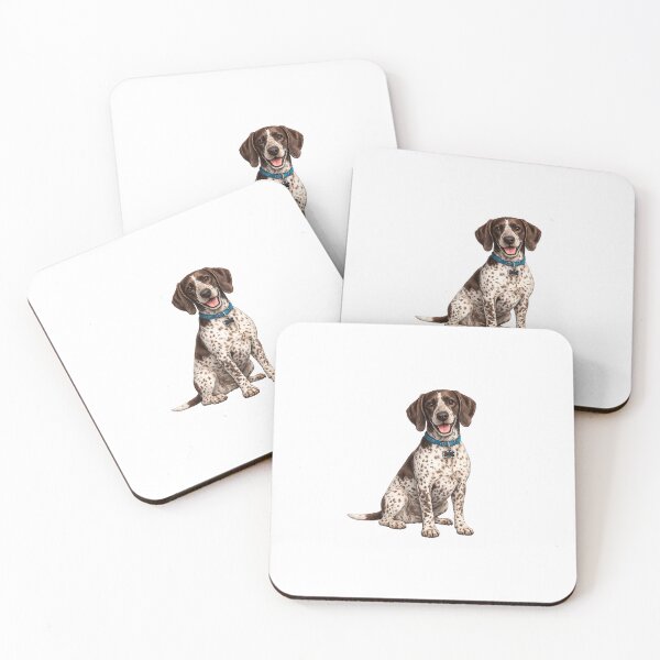 Item preview, German Springer Spaniel white designed and sold by BackgroundND.