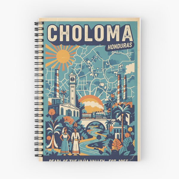 Item preview, Choloma Honduras 1950s Vintage Travel Tourism designed and sold by TravelersGems.