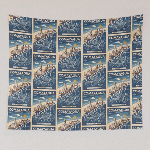 Item preview, Comayagua Honduras 1950s Vintage Travel Tourism designed and sold by TravelersGems.