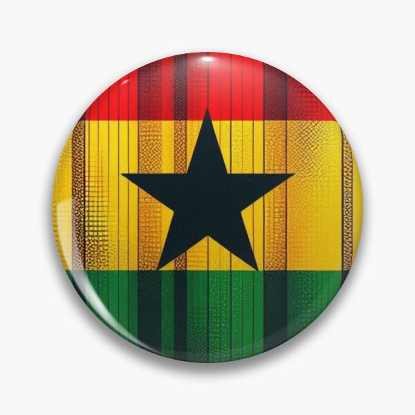 Item preview, Ghana Flag – Bold Pan-African Tricolor designed and sold by Lellenatavarez.