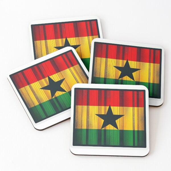 Item preview, Ghana Flag – Bold Pan-African Tricolor designed and sold by Lellenatavarez.