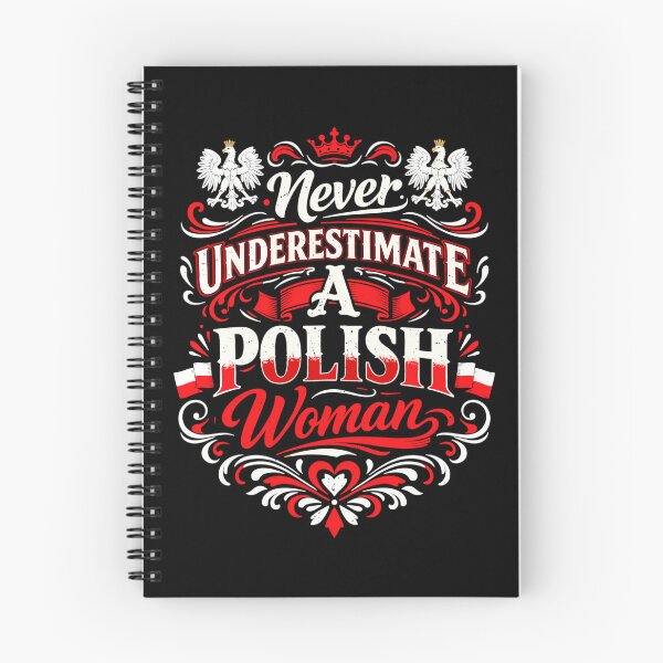 Item preview, Never Underestimate A Polish Woman – White Red designed and sold by Pineapple-Tree.