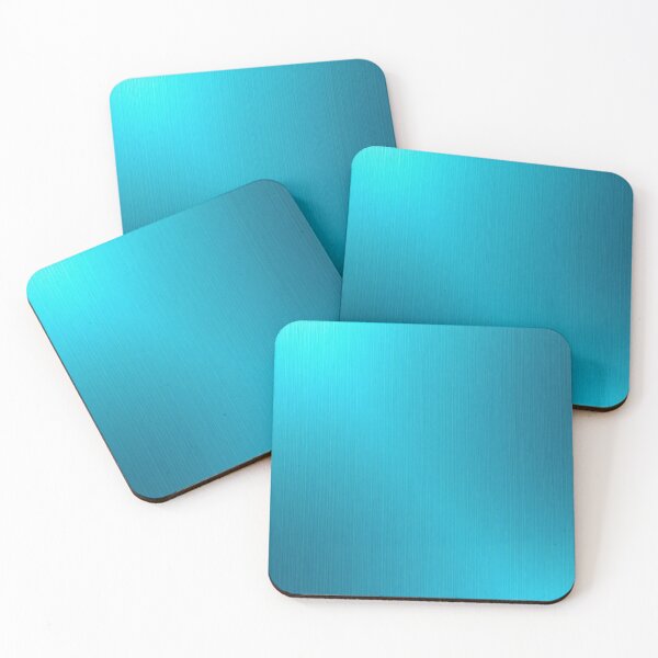 Item preview, Turquoise Metallic Brushed Gradient designed and sold by IntelliMindDesigns.