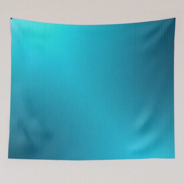 Item preview, Turquoise Metallic Brushed Gradient designed and sold by IntelliMindDesigns.