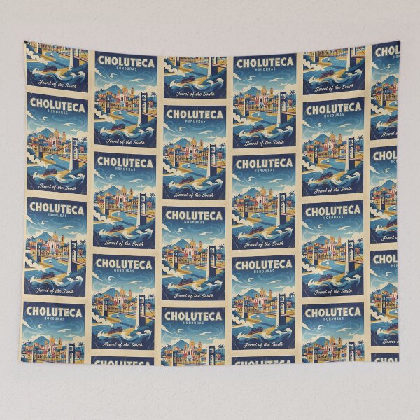 Item preview, Choluteca Honduras 1950s Vintage Travel Tourism designed and sold by TravelersGems.