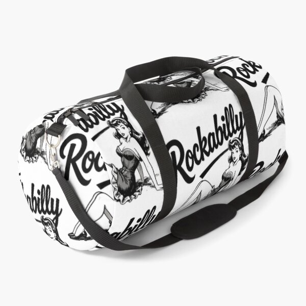Item preview, Rockabilly Woman Pin Up Black and White Design designed and sold by Pineapple-Tree.