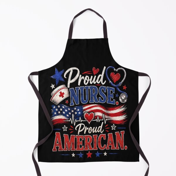 Item preview, Proud Nurse Proud American designed and sold by SavvyKloset.