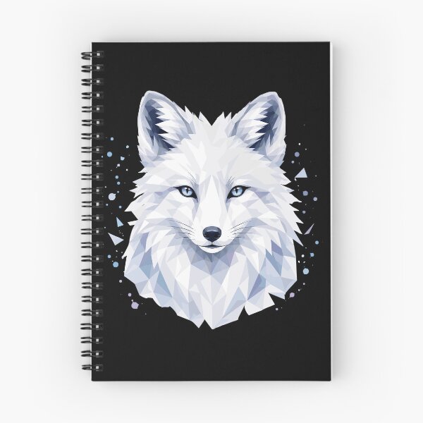 Item preview, Arctic Fox Polygon Art | Low Poly Polar Fox | Northern wildlife design designed and sold by OverNickles194.