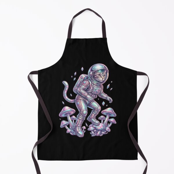 Item preview, Cat Astronaut Exploring Alien Mushroom Planet designed and sold by DailySparks.