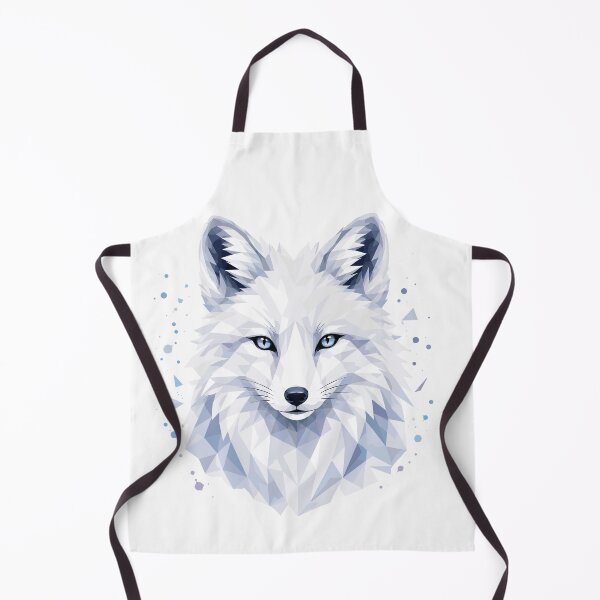 Item preview, Arctic Fox Polygon Art | Low Poly Polar Fox | Northern wildlife design designed and sold by OverNickles194.