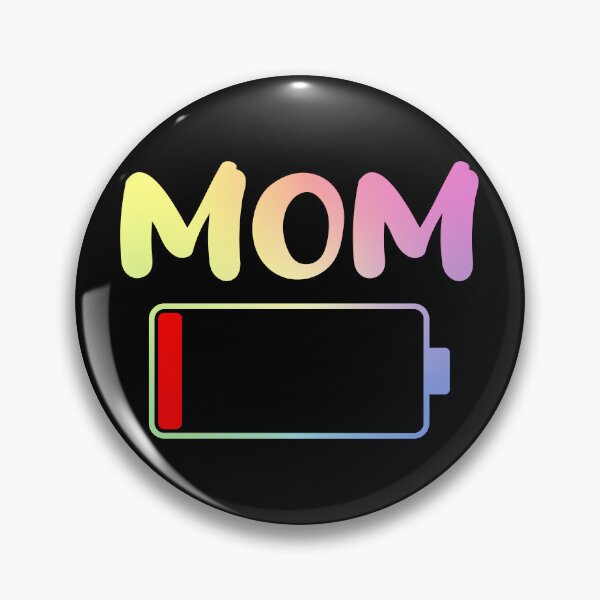 Item preview, Womens Mom Battery Low Funny Sarcastic Tired Parenting Mother Gift designed and sold by ScienceCorner.
