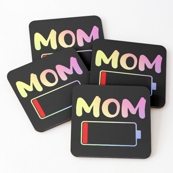 Item preview, Womens Mom Battery Low Funny Sarcastic Tired Parenting Mother Gift designed and sold by ScienceCorner.
