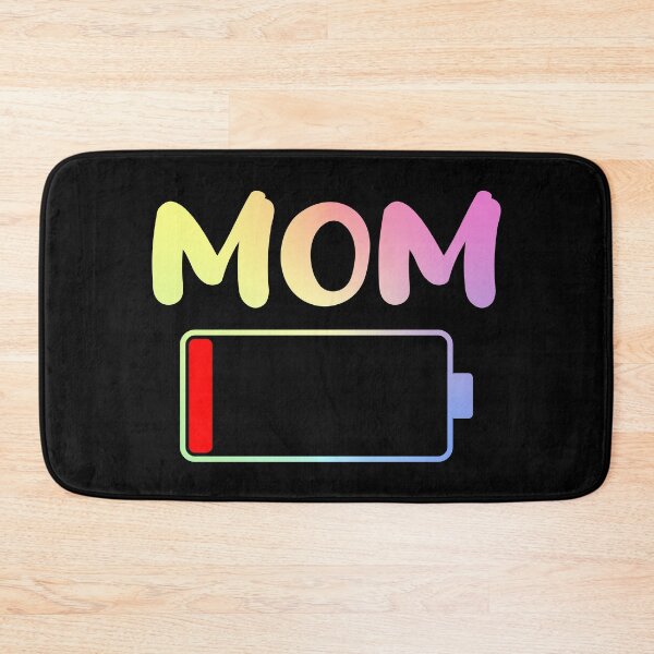 Item preview, Womens Mom Battery Low Funny Sarcastic Tired Parenting Mother Gift designed and sold by ScienceCorner.