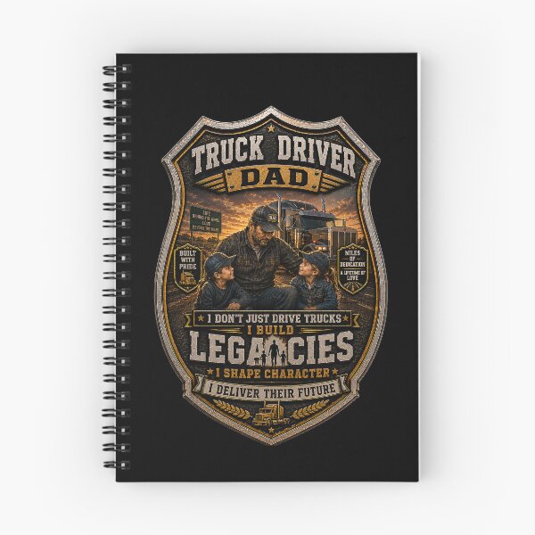 Item preview, SuperDad - Truck Driver Dad Badge designed and sold by MetusArt.