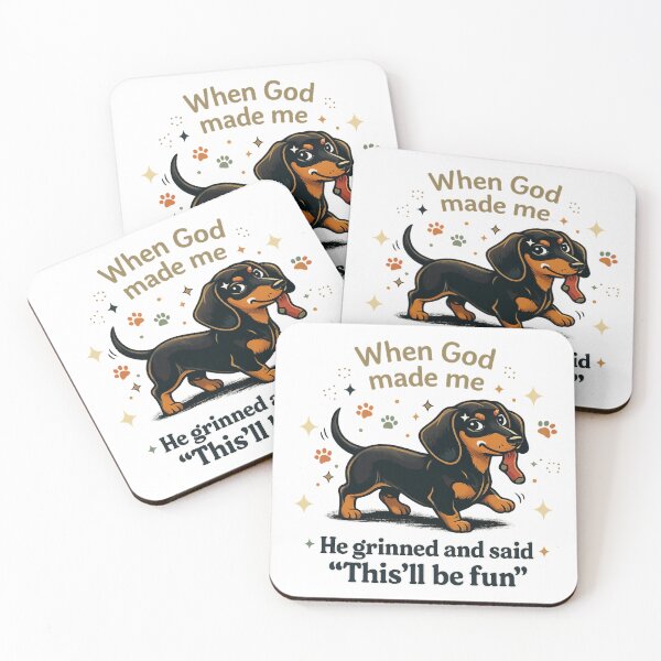 Item preview, When God Made Me He Grinned and said This'll be fun designed and sold by leilalongdogstudio01.